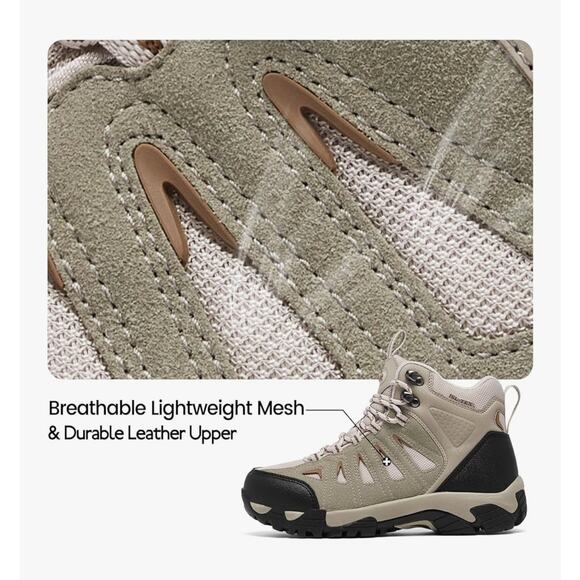 *SOLD* NIB! SHULOOK Hiking Waterproof Outdoor Trekking Camping Trail Boot - 8 - Picture 3 of 14